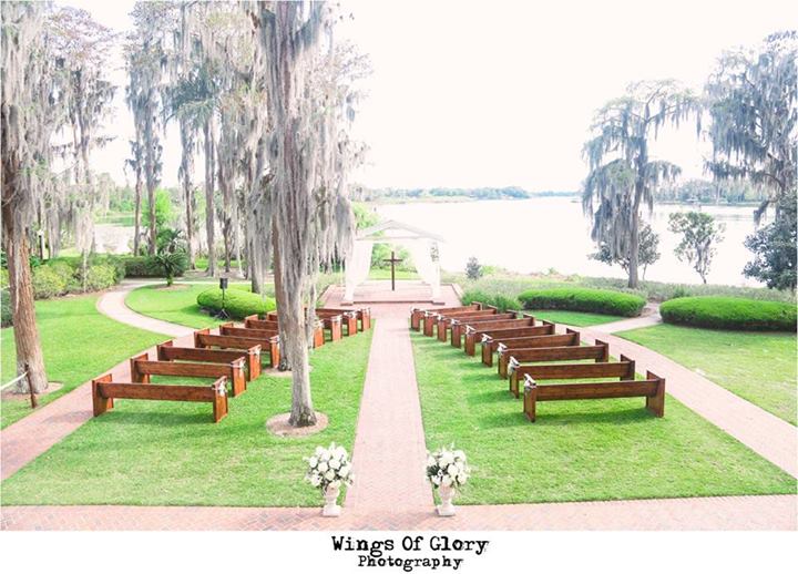 A Chair Affair church pews Wings of Glory Photography 2014 event trends